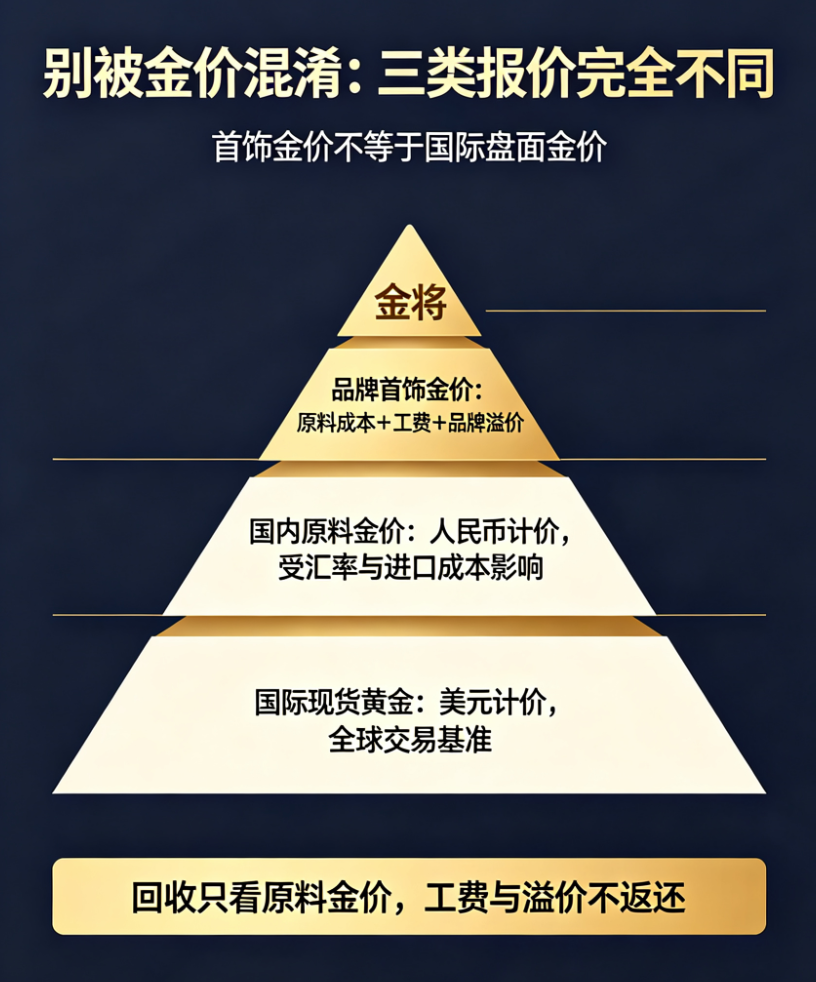 Gold market data chart